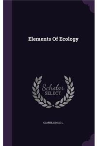 Elements Of Ecology