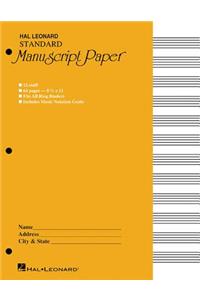 Standard Manuscript Paper ( Yellow Cover)