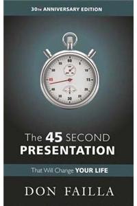 45 Second Presentation