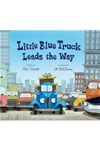 Little Blue Truck Leads the Way Lap Board Book