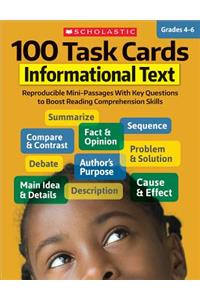 100 Task Cards: Informational Text