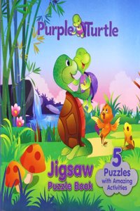 Purple Turtle Jigsaw Puzzle Book