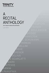 RECITAL ANTHOLOGY LOW VOICE