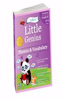 Phonics & Vocabulary II: Kindergarten Workbook (Little Genius Series): Learn Blend Sounds, Sight Words, Phonics Activities, Vocabulary and Reading(4-6 years)(english)