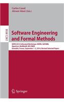 Software Engineering and Formal Methods