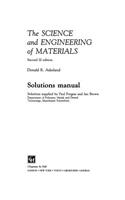 The Science and Engineering of Materials