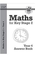 New KS2 Maths Answers for Year 4 Textbook