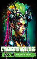 Cybergoth Beauties Coloring Book