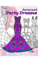 Patterned party dresses