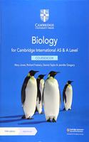 Cambridge International as & a Level Biology Coursebook with Digital Access (2 Years)