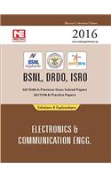 BSNL DRDO ISRO - Electronics Engineering: Previous Solved Papers 2016