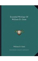 Essential Writings of William D. Gann