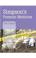 Simpson's Forensic Medicine, 13th Edition