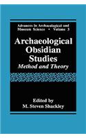 Archaeological Obsidian Studies