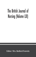 British journal of nursing (Volume LXI)