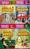 Naisha Series Set 5 ( Naisha at the Supermarket, Fire Station, Hospital & Playschool)