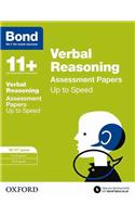 Bond 11+: Verbal Reasoning: Up to Speed Papers