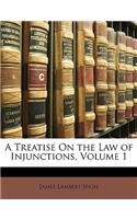 Treatise On the Law of Injunctions, Volume 1