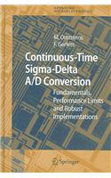 Continuous-Time Sigma-Delta A/D Conversion