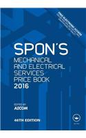 Spon's Mechanical and Electrical Services Price Book 2016