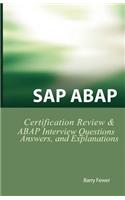 SAP ABAP Certification Review