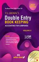 T.S. Grewal's Double Entry Book Keeping: Accounting for Companies -( Vol. 2)Textbook for CBSE Class 12 (2021-22 Session)