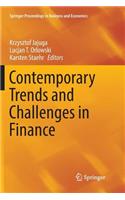 Contemporary Trends and Challenges in Finance