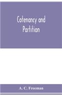 Cotenancy and partition