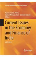 Current Issues in the Economy and Finance of India