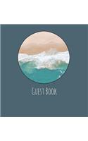 Guest Book, Guests Comments, Visitors Book, Vacation Home Guest Book, Beach House Guest Book, Comments Book, Visitor Book, Nautical Guest Book, Holiday Home, Retreat Centres, Family Holiday Guest Book (Hardback)