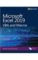 Microsoft Excel 2019 VBA and Macros