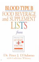 Blood Type B Food, Beverage and Supplement Lists