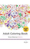 Adult Coloring Book Stress Relieving Patterns