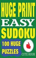 Huge Print Easy Sudoku