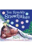 Ten Sparkly Snowflakes