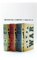 The Civil War: A Narrative - 3 Volume Box Set