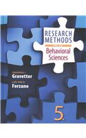 Research Methods for the Behavioral Sciences