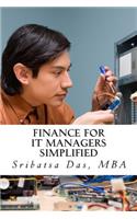 Finance for IT Managers Simplified