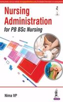 Nursing Administration for PB BSc Nursing