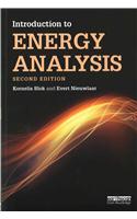 Introduction to Energy Analysis