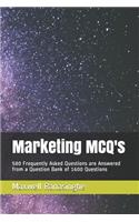 Marketing McQ's