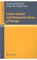 Lower Central and Dimension Series of Groups