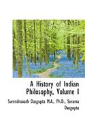 History of Indian Philosophy, Volume I