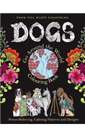 Dogs Go Around the World Colouring Book