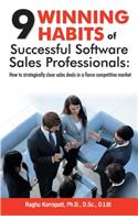 9 Winning Habits of Successful Software Sales Professionals