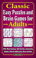 Classic Easy Puzzles and Brain Games for Adults