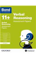 Bond 11+: Verbal Reasoning: Assessment Papers