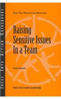 Raising Sensitive Issues in a Team