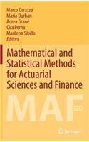 Mathematical and Statistical Methods for Actuarial Sciences and Finance