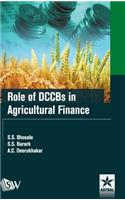 Role of Dccbs in Agricultural Finance